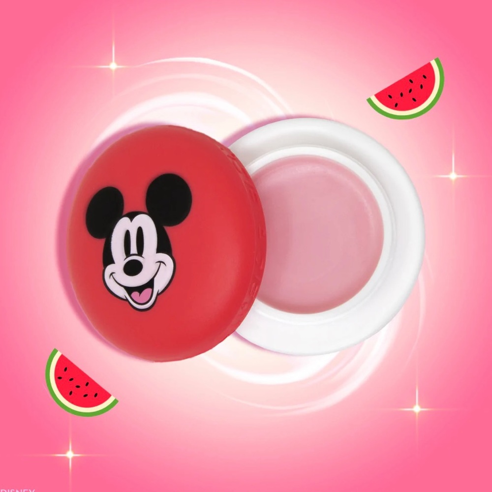 The Crème Shop x Mickey Mouse watermelon taffy Macaron Lip Balm